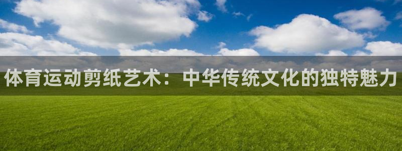 3377体育官方正版app集团E.ON:体育运动剪纸艺术:中